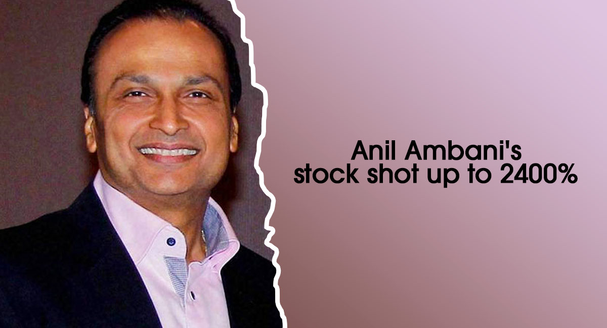 Anil Ambani stock surge