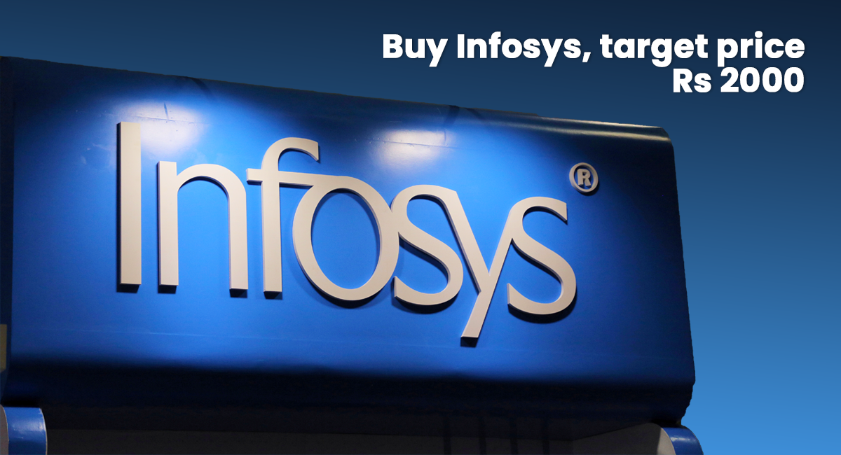 Motilal Oswal recommends buying Infosys shares with a target price of ₹2,000